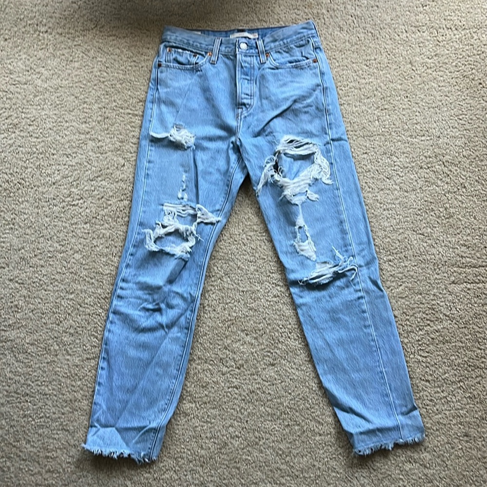 Levi Wedgie Style Jeans